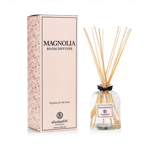 DIFFUSION 545853 Diffuseur de parfum à bâtonnets senteur Magnolia et  Patchouli 100 ml - 24 bâtonnets