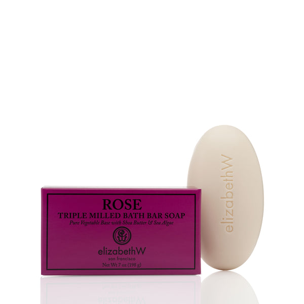 elizabethW Rose Triple Milled Soap (7 oz)