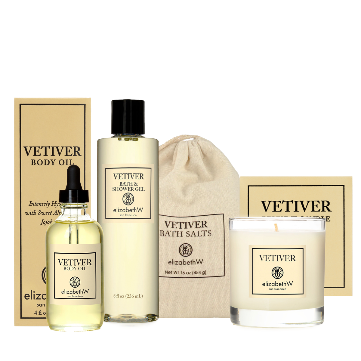 Vetiver Bath Bundle