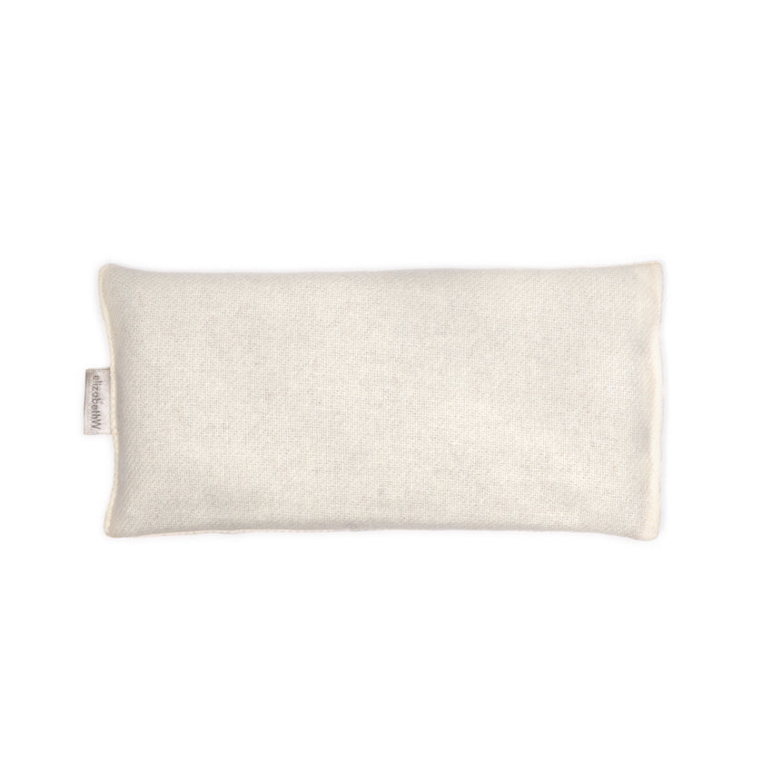 Wool - Cream Eye Pillow